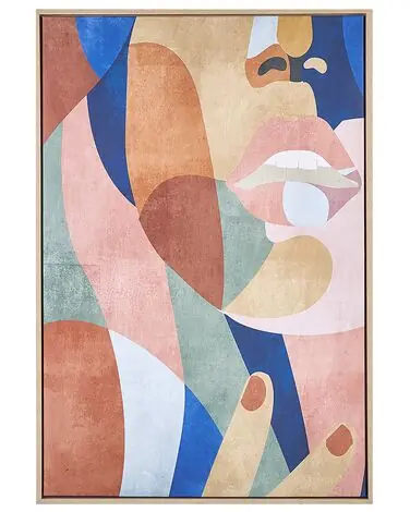 Canvas BITETTO Feminine Motif 63 x 99 cm Multicolour - Home Accessories