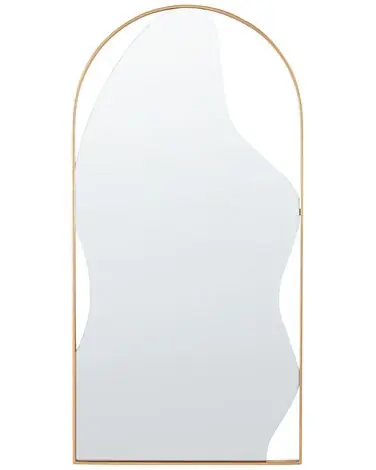 Wall Mirror COLOMBIER 41 cm 81 cm Metal Gold - Home Accessories