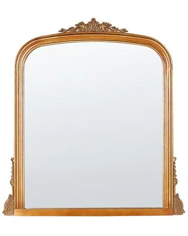 Wall Mirror SUSSEY 75 cm 78 cm Gold - Home Accessories