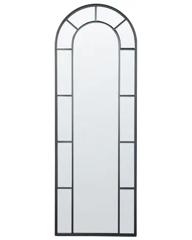 Wall Mirror CROSSES 60 cm 170 cm Metal Black - Home Accessories