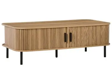 Mesa de centro BRADLEY Marrón con almacenaje - Sala de estar