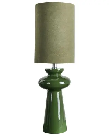 Lámpara de mesa OTEROS Verde oliva - Accesorios decorativos
