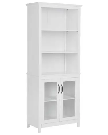 Vitrina LUSBY 75 cm Blanco - Sala de estar