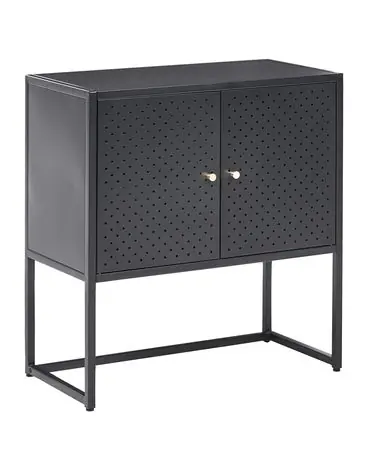 Storage Unit RAKAIA Metal Black - Home Office