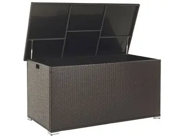 Storage Box MODENA 155 cm 75 cm Brown - Garden & Balcony