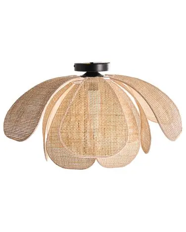 Ceiling Lamp CHIREDZI Rattan Natural - Home Accessories
