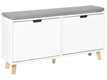 Shoe Storage Bench MINERAL White - Hallway