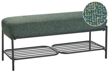 Shoe Bench TRUCKEE Fabric Multicolour - Bedroom