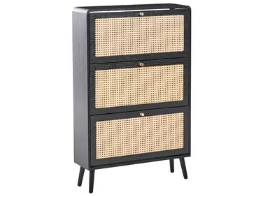 Shoe Storage Cabinet MOURA Black - Hallway