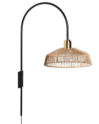 Wall Lamp NOSARA Natural Paper Rope - Home Accessories