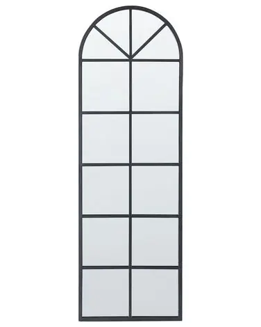 Wall Mirror BROUAGE 40 cm 120 cm Metal Black - Home Accessories