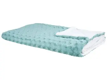 Bedspread KANDILLI 200 x 220 cm Light Green - Home Accessories