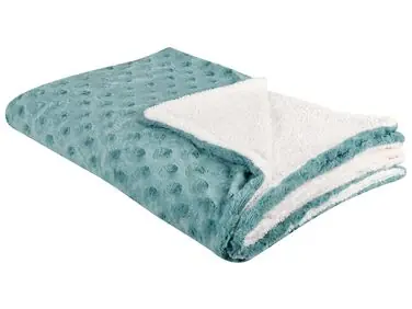 Bedspread KANDILLI 150 x 200 cm Light Green - Home Accessories