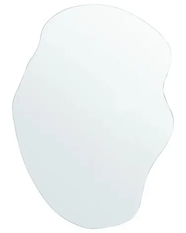 Wall Mirror FALAISE 50 cm 70 cm Silver - Home Accessories