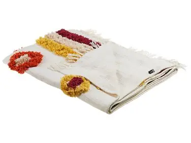 Blanket AMROHA Cotton 130 x 180 cm Multicolour - Home Accessories