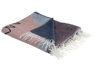 Blanket BAIDI 130 x 170 cm Multicolour - Home Accessories