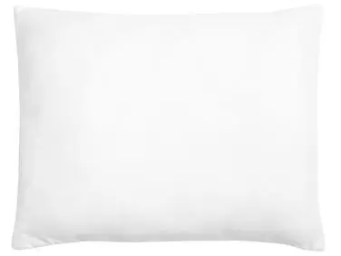 Bed Pillow ERRIGAL Low Microfibre 50 x 60 cm White - Home Accessories