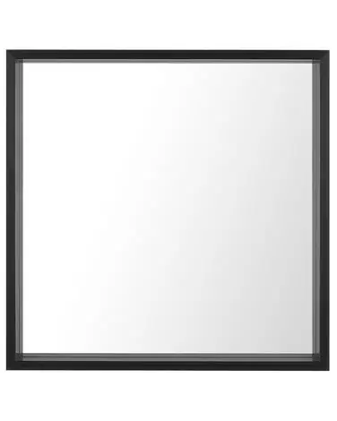 Wall Mirror BRIGNOLES 50 cm 50 cm Black - Home Accessories