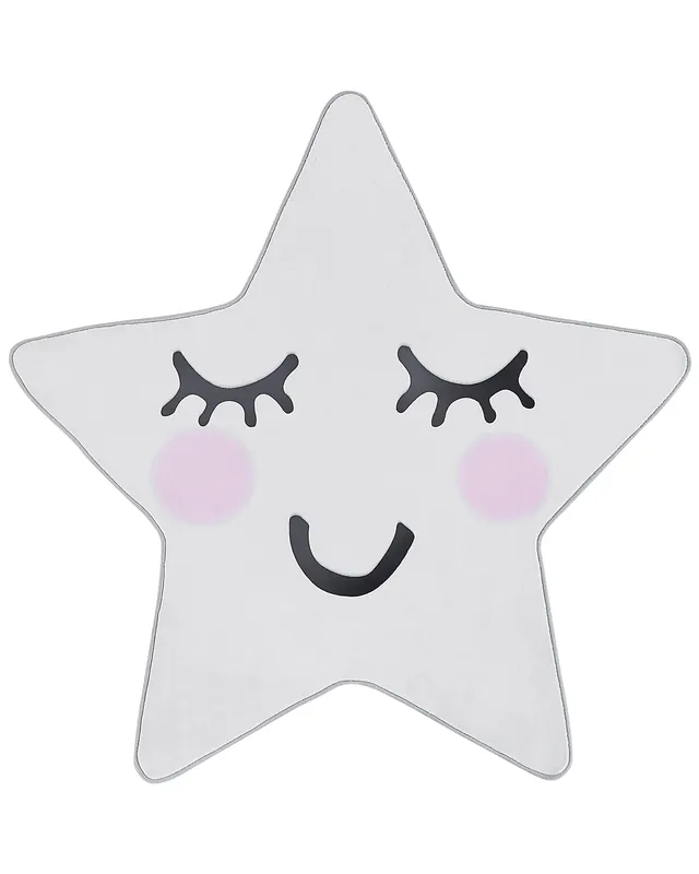 Alfombra infantil SIRIUS Blanco 120 x 120 cm - Accesorios decorativos