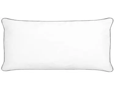 Bed Pillow PELISTER High Microfibre 40 x 80 cm White - Home Accessories