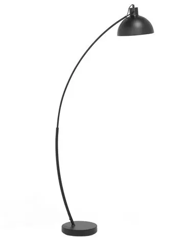 Lámpara de pie DINTEL Metal Negro - Accesorios decorativos