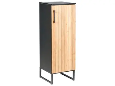 Armario de baño MISCANTI Bambú 30 cm Marrón claro