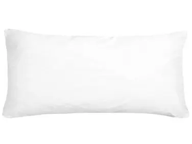 Bed Pillow ERRIGAL High Microfibre 40 x 80 cm White - Home Accessories