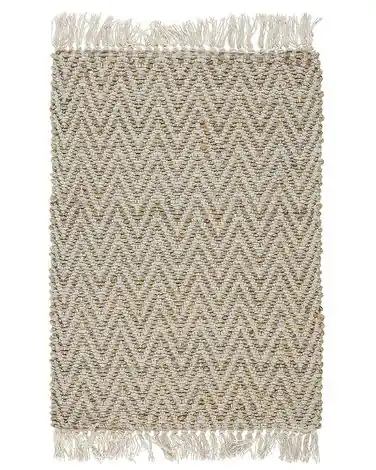 Alfombra AFRIN Beige 50 x 80 cm Yute - Accesorios decorativos
