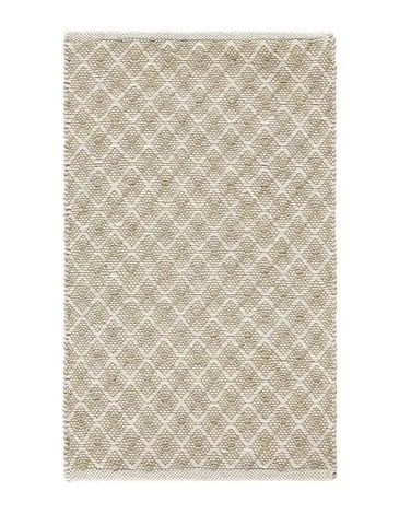 Alfombra AKBEZ Beige claro 50 x 80 cm Yute - Accesorios decorativos