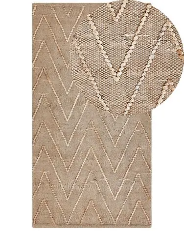 Alfombra DADAY Beige 80 x 150 cm Yute - Accesorios decorativos