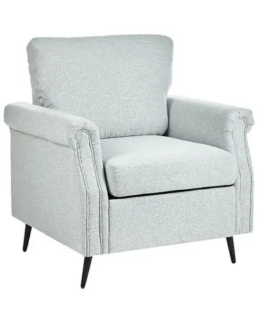Armchair VIETAS Fabric Light Grey - Living Room