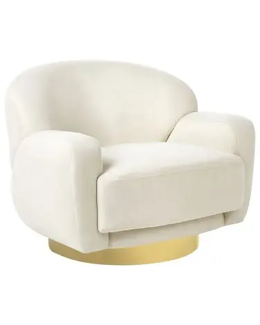Armchair LEJRE Fabric Light Beige - Living Room
