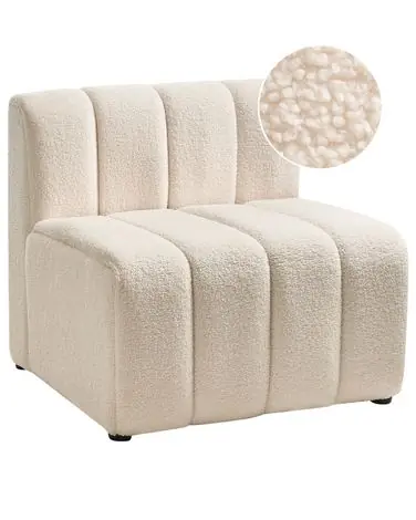 Armchair KAGE Boucle Light Beige - Living Room