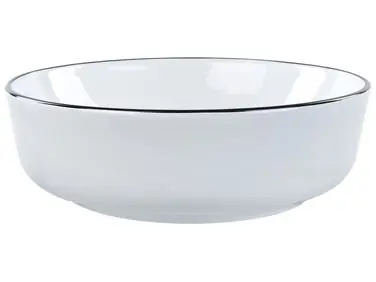 Lavabo sobre encimera XERT Blanco ⌀ 42 cm Cerámica - Baño