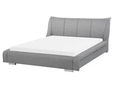 Waterbed Fabric NANTES 160 x 200 cm (EU King Size) Light Grey - Bedroom