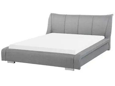 Waterbed Fabric NANTES 180 x 200 cm (EU Super King) Light Grey - Bedroom