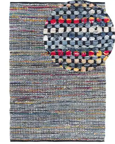 Alfombra ALANYA Multicolor 160 x 230 cm Algodón - Accesorios decorativos