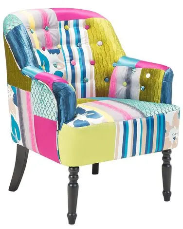 Armchair MANDAL Fabric Multicolour - Living Room