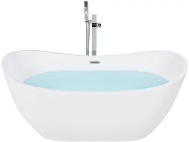 Bañera independiente ANTIGUA 170 x 77 cm Blanco - Baño
