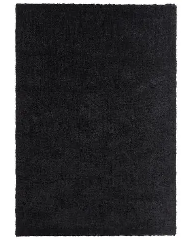 Alfombra de pelo largo DEMRE Negro 160 x 230 cm - Accesorios decorativos