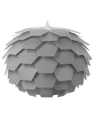 Lámpara colgante SEGRE L Gris - Accesorios decorativos