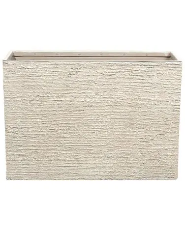 Maceta EDESSA 80 cm Beige claro - Jardín y balcón