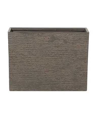 Maceta EDESSA 60 cm Marrón oscuro - Jardín y balcón