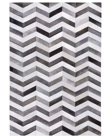 Alfombra AKSAZ Multicolor 140 x 200 cm Piel - Accesorios decorativos