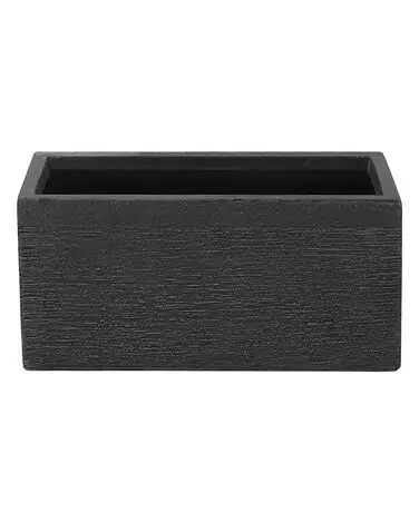 Plant Pot MYRA 50 cm Black - Garden & Balcony