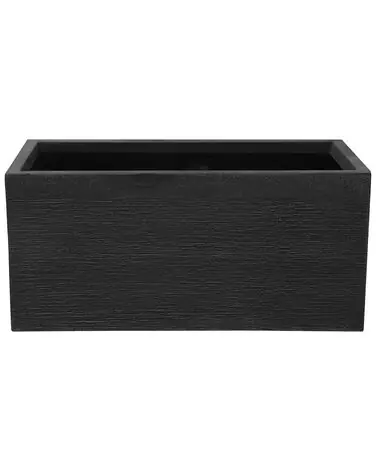 Plant Pot MYRA 80 cm Black - Garden & Balcony