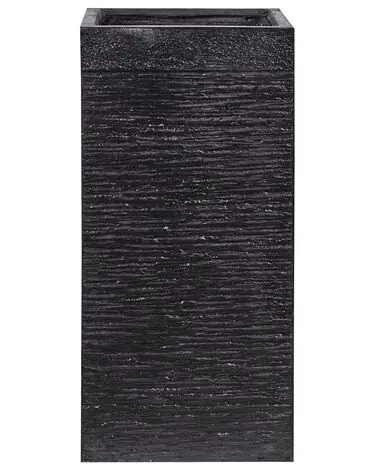 Plant Pot DION 33 cm Black - Garden & Balcony