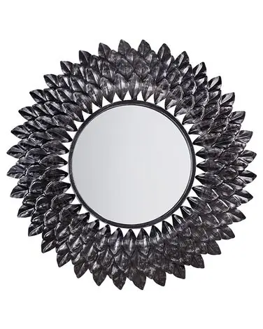 Wall Mirror LARRAU 70 cm 70 cm Metal Silver - Home Accessories