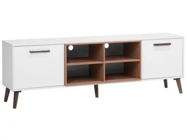 TV Stand ALLOA White - Living Room