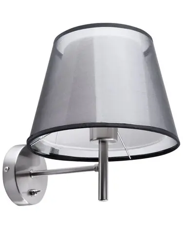 Wall Lamp Ceiling Lamp COLUMBIA Silver Metal - Home Accessories